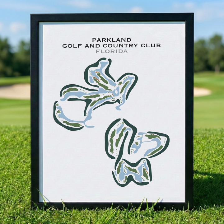 Parkland Golf & Country Club, Florida - Printed Golf Courses
