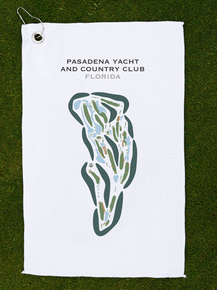 Pasadena Yacht & Country Club, Florida - Printed Golf Courses