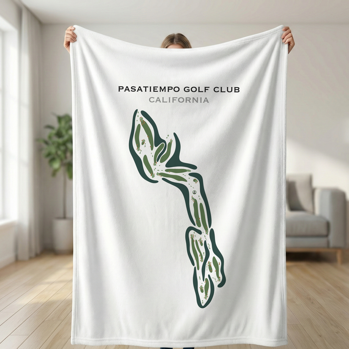 Pasatiempo Golf Club, Santa Cruz California - Printed Golf Courses