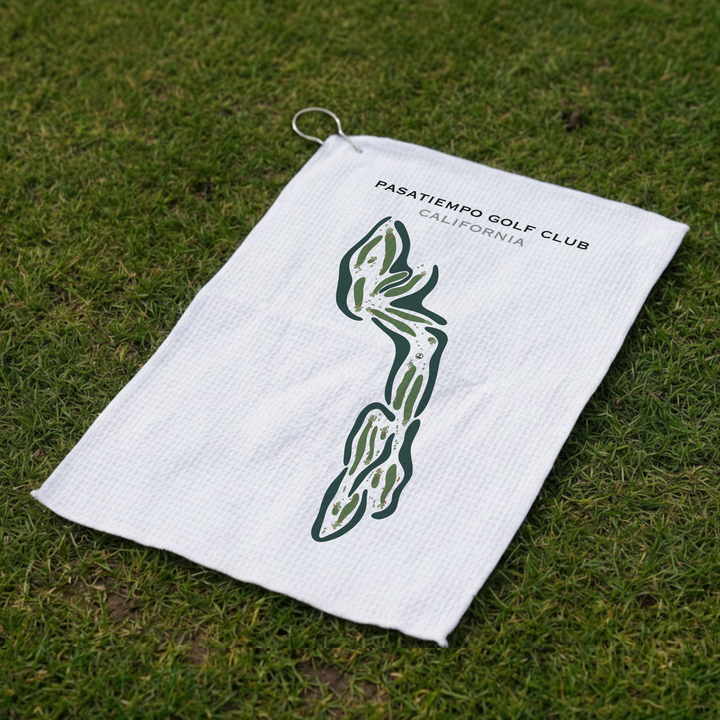Pasatiempo Golf Club, Santa Cruz California - Printed Golf Courses