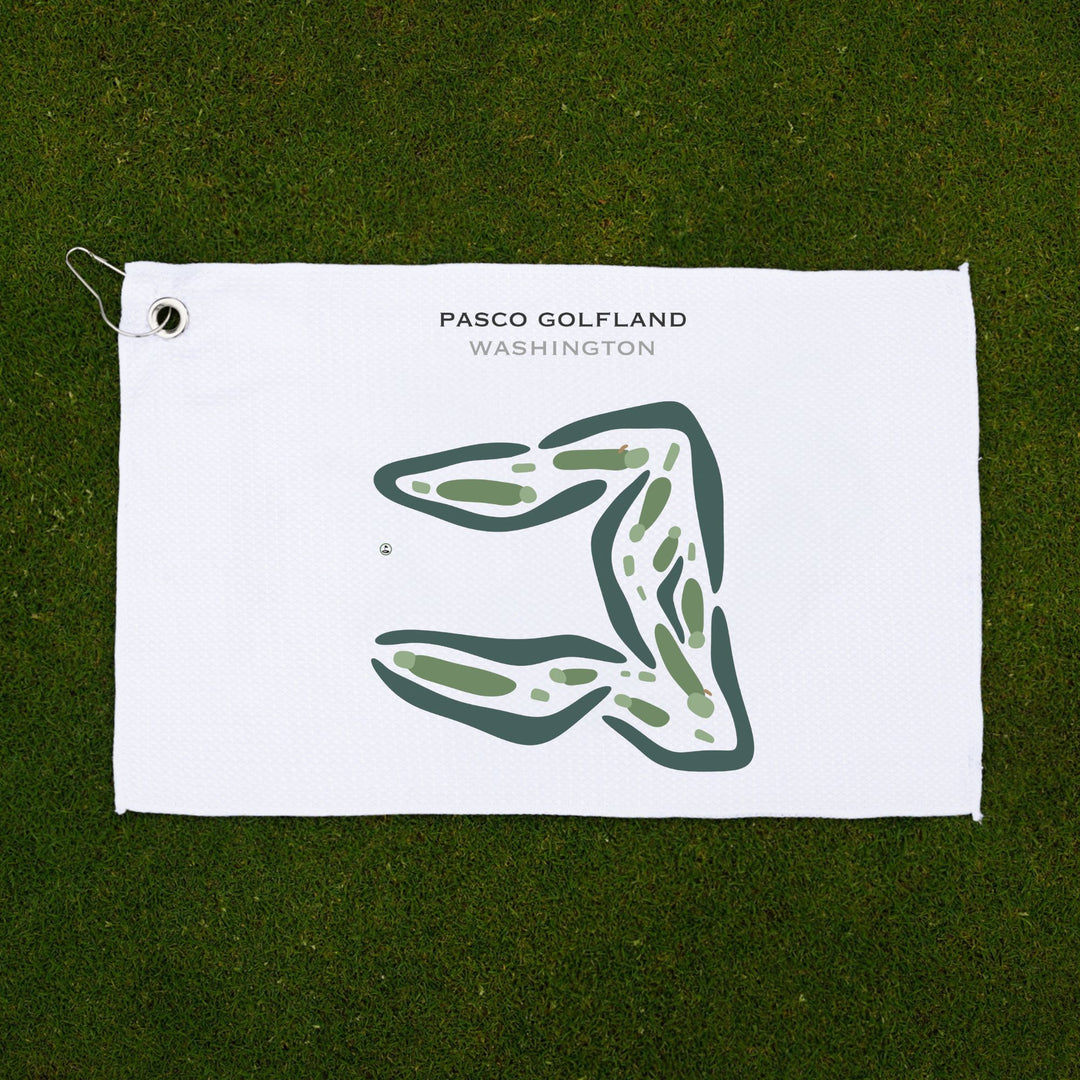 Pasco Golfland, Washington - Printed Golf Courses