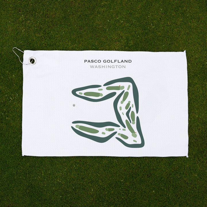 Pasco Golfland, Washington - Printed Golf Courses