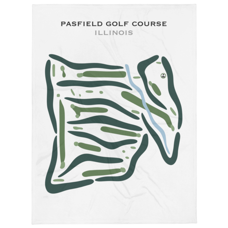 Pasfield Golf Course, Illinois - Printed Golf Courses