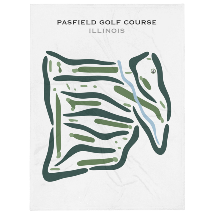 Pasfield Golf Course, Illinois - Printed Golf Courses