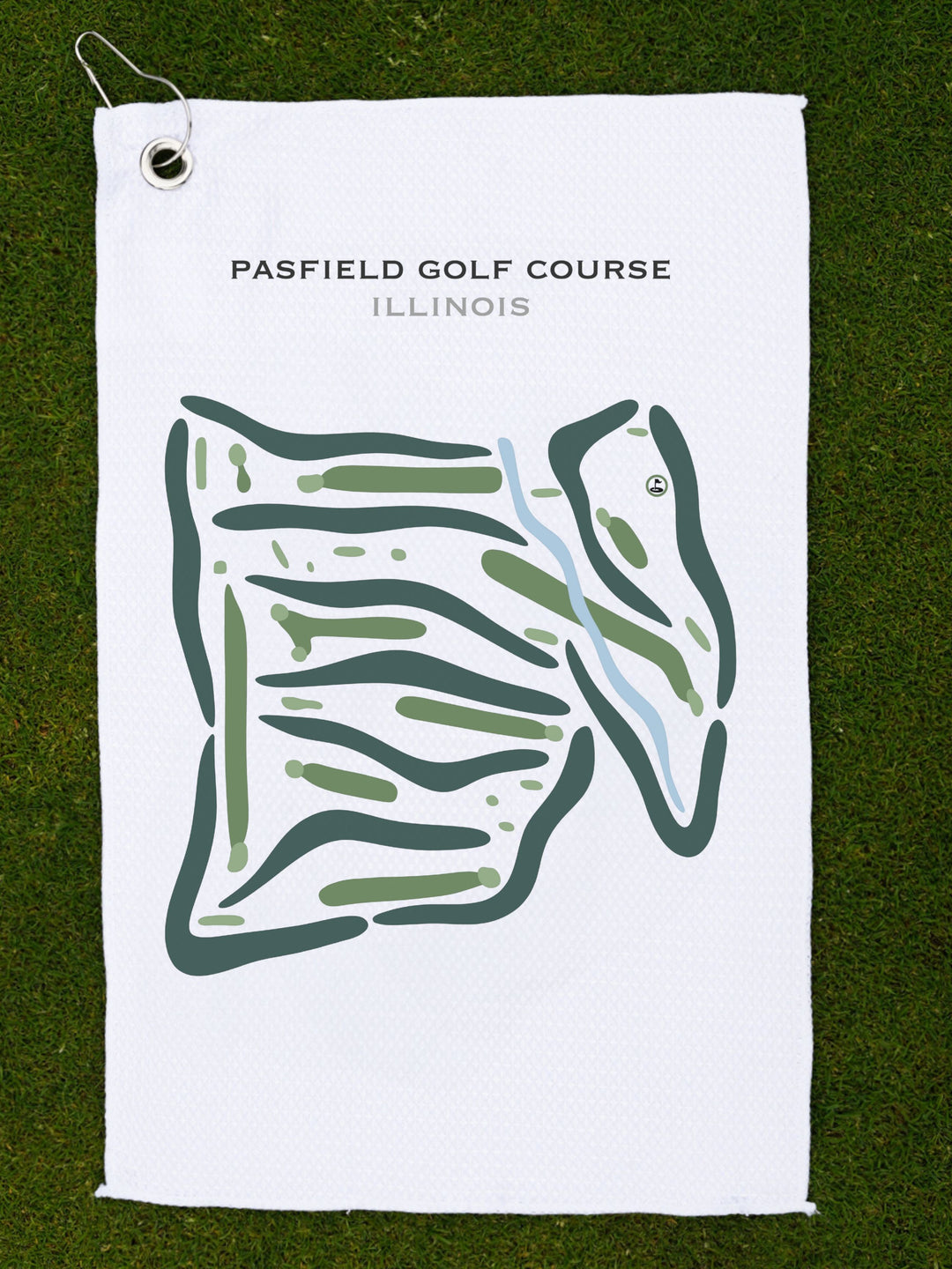 Pasfield Golf Course, Illinois - Printed Golf Courses