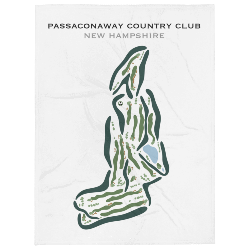 Passaconaway Country Club, New Hampshire - Printed Golf Courses