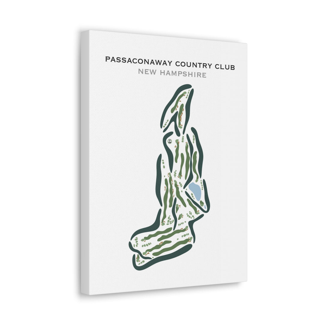 Passaconaway Country Club, New Hampshire - Printed Golf Courses