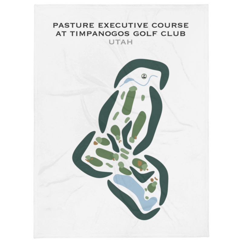 The Pasture Executive Course at Timpanogos Golf Club, Utah - Printed Golf Courses