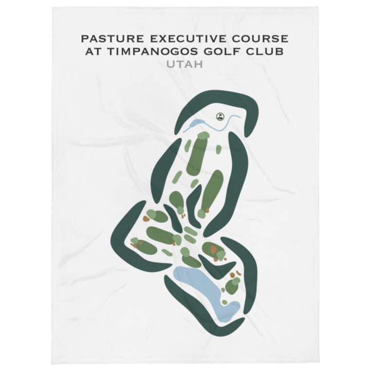 The Pasture Executive Course at Timpanogos Golf Club, Utah - Printed Golf Courses