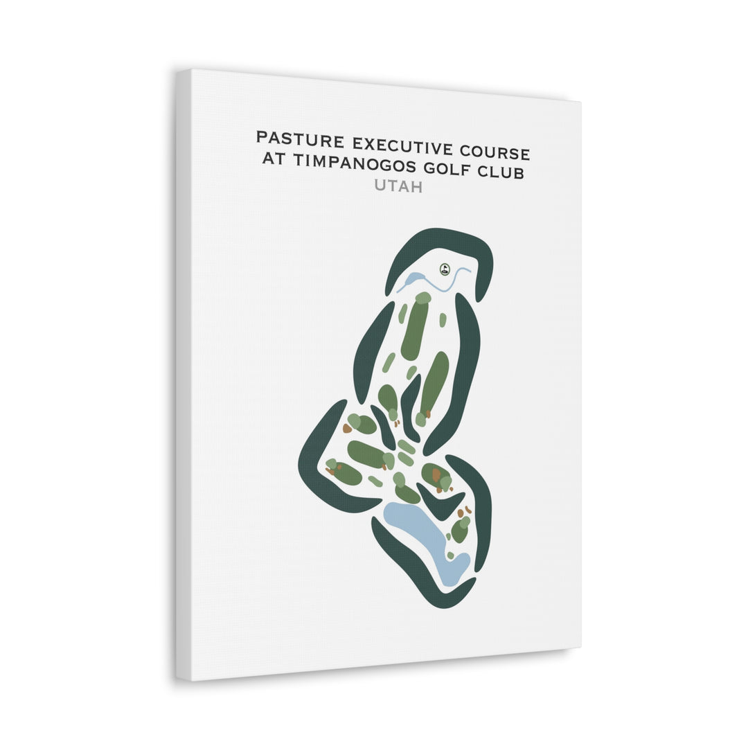 The Pasture Executive Course at Timpanogos Golf Club, Utah - Printed Golf Courses
