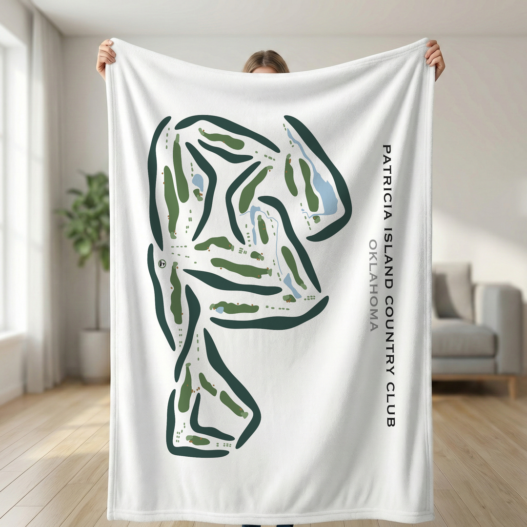 Patricia Island Country Club, Oklahoma - Printed Golf Courses