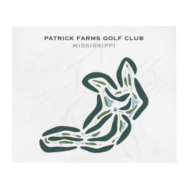 Patrick Farms Golf Club, Mississippi - Printed Golf Courses