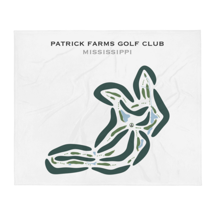 Patrick Farms Golf Club, Mississippi - Printed Golf Courses
