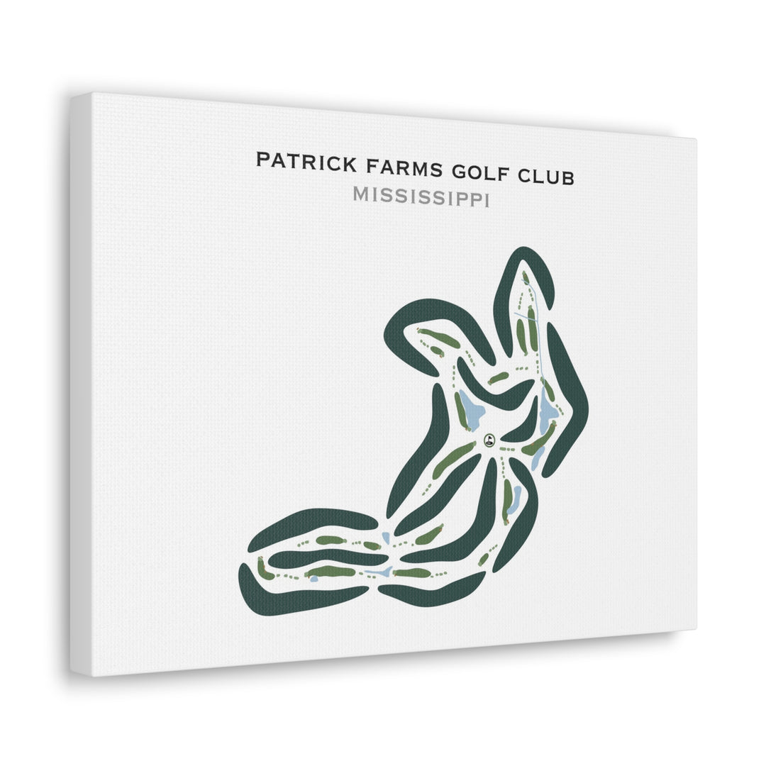 Patrick Farms Golf Club, Mississippi - Printed Golf Courses