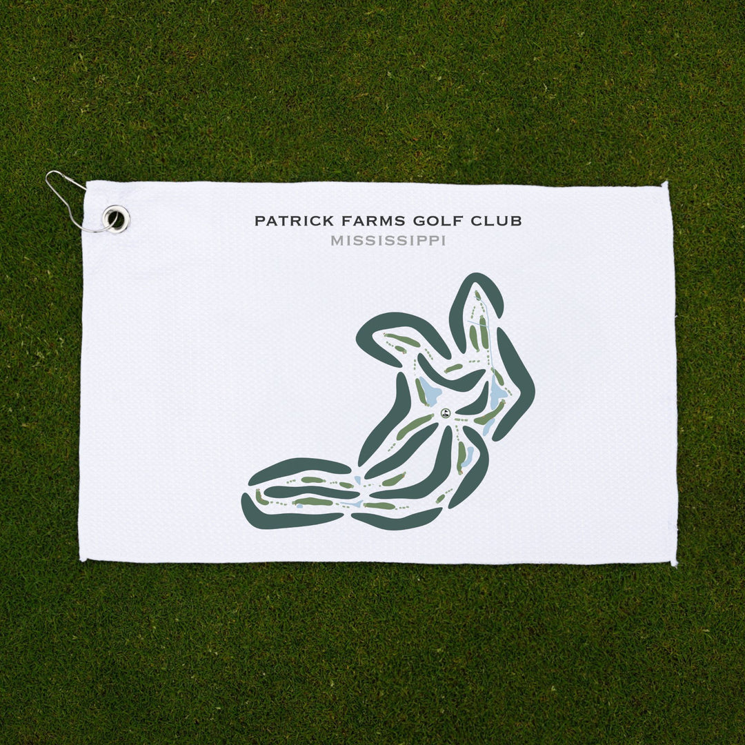 Patrick Farms Golf Club, Mississippi - Printed Golf Courses