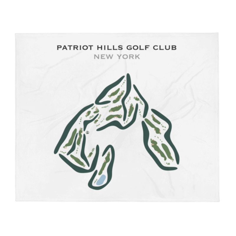 Patriot Hills Golf Club, New York - Printed Golf Courses