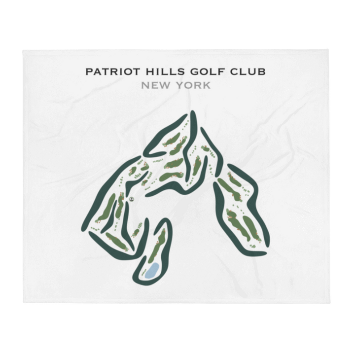 Patriot Hills Golf Club, New York - Printed Golf Courses