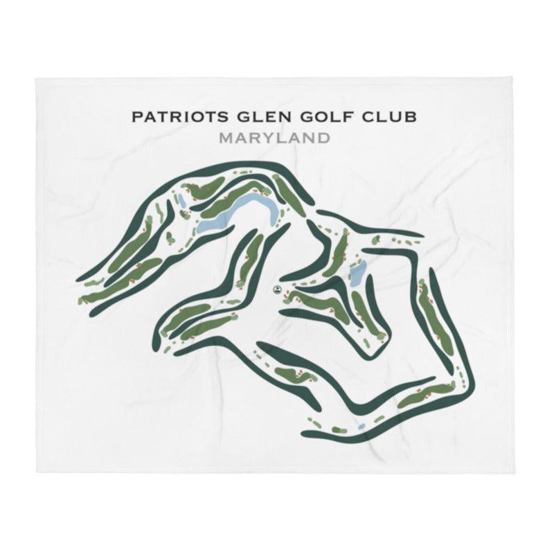 Patriots Glen Golf Club, Maryland - Printed Golf Courses - Golf Course Prints