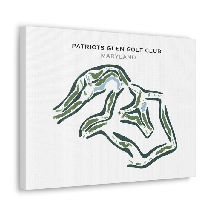 Patriots Glen Golf Club, Maryland - Printed Golf Courses - Golf Course Prints