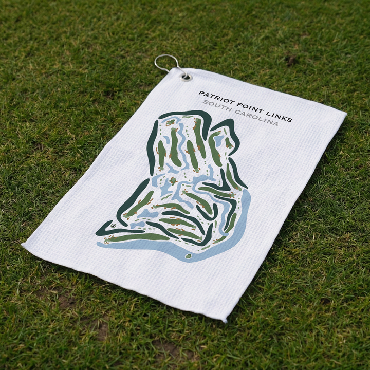Patriots Point Links, South Carolina - Printed Golf Courses