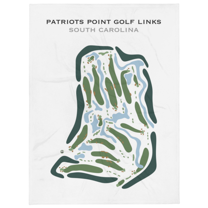 Patriots Point Links, South Carolina - Printed Golf Courses