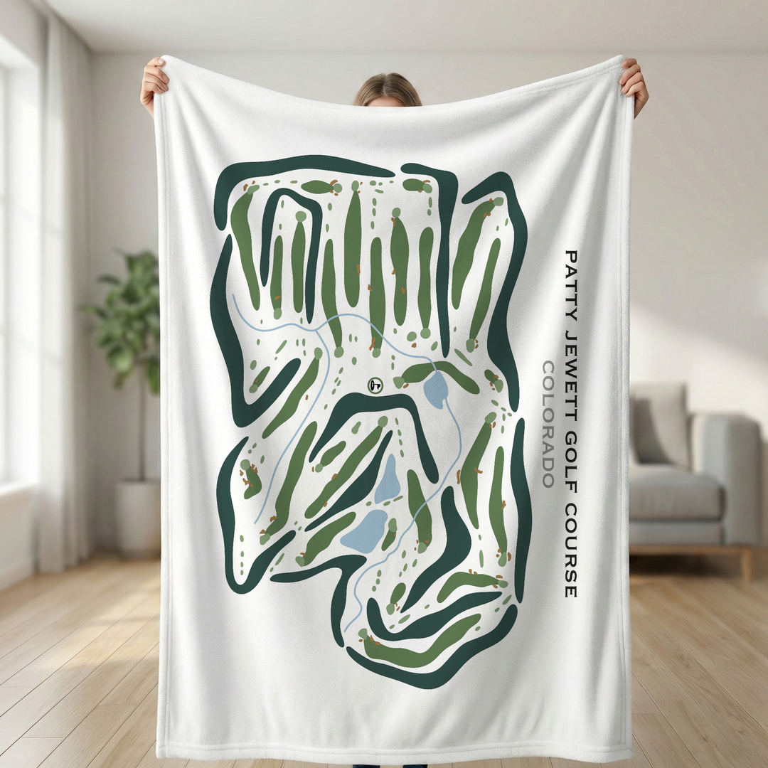 Patty Jewett Golf Course, Colorado - Printed Golf Courses