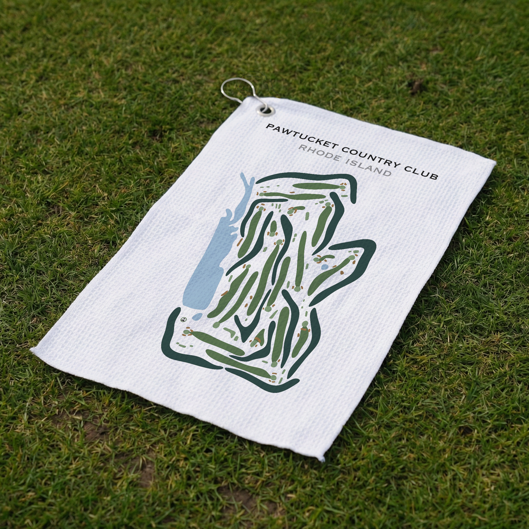 Pawtucket Country Club, Rhode Island - Printed Golf Courses