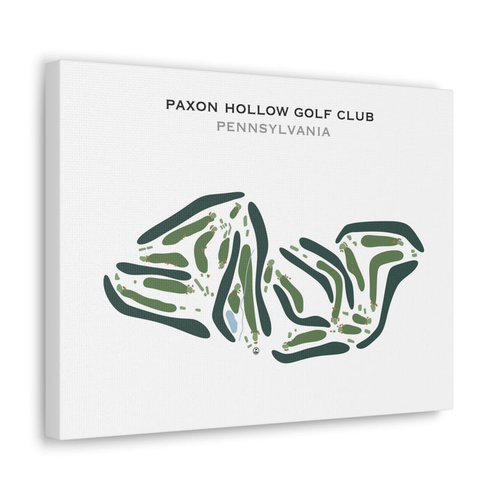 Paxon Hollow Golf Club, Pennsylvania - Printed Golf Courses