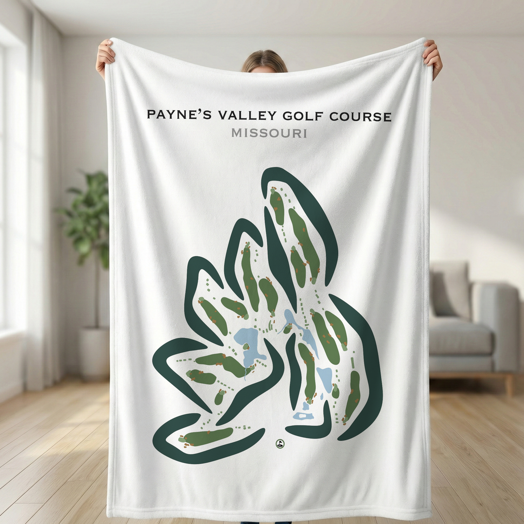 Payne's Valley Golf Course, Missouri - Printed Golf Courses