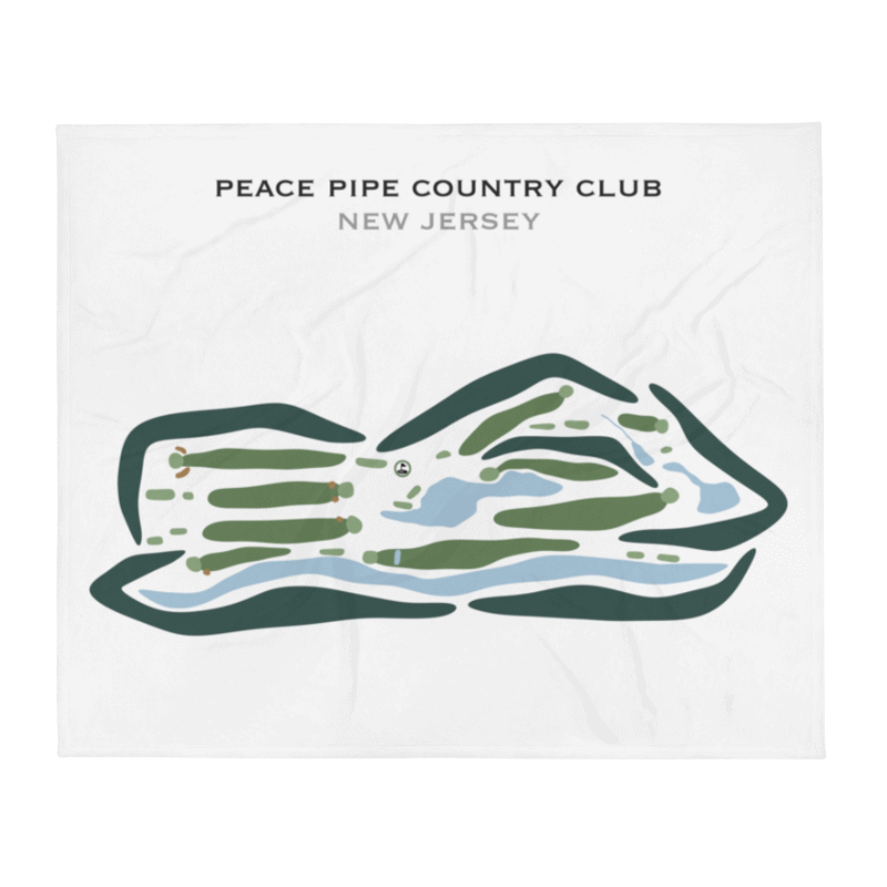 Peace Pipe Country Club, New Jersey - Printed Golf Courses