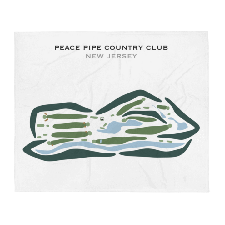 Peace Pipe Country Club, New Jersey - Printed Golf Courses