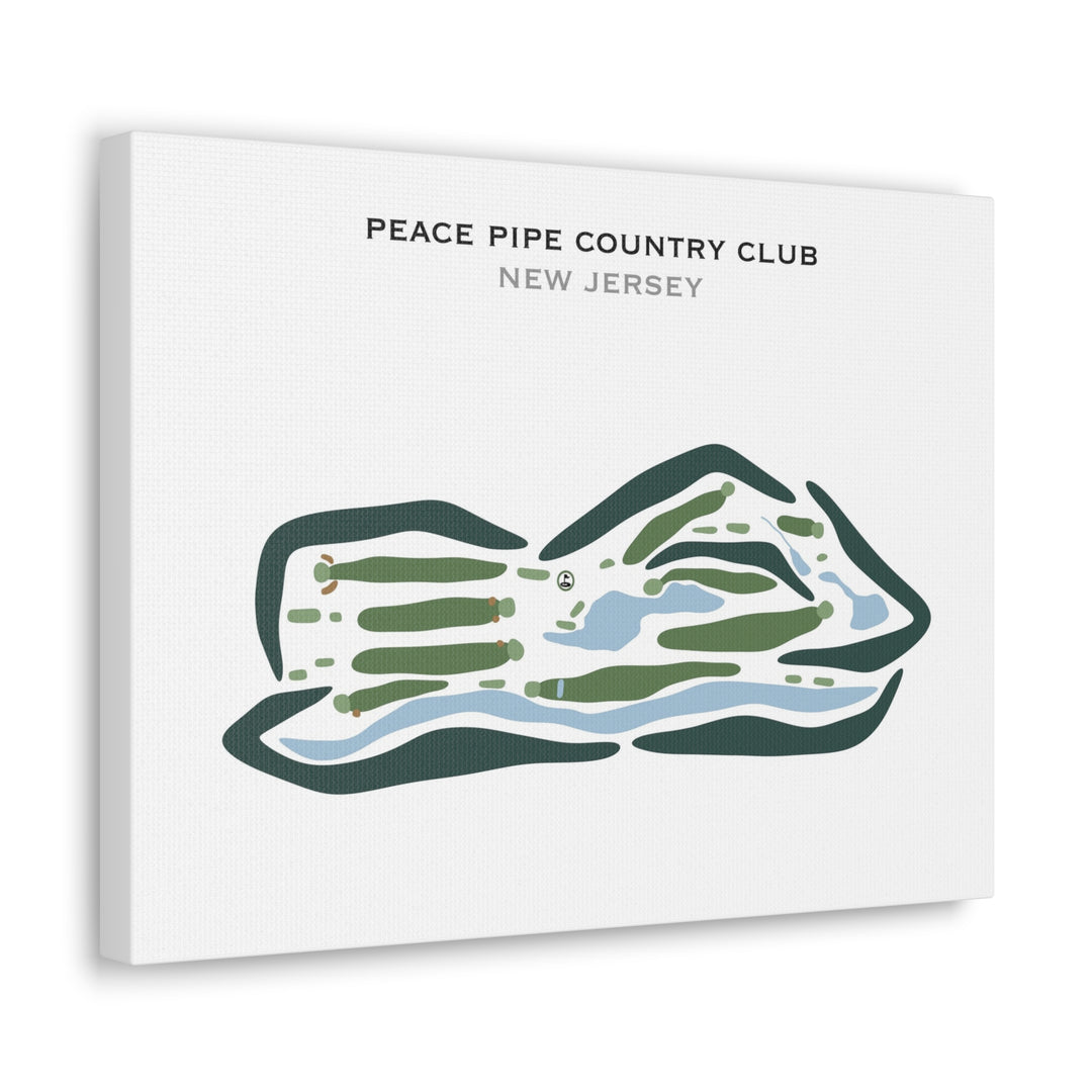 Peace Pipe Country Club, New Jersey - Printed Golf Courses