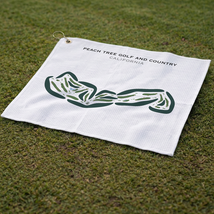 Peach Tree Golf & Country Club, California - Printed Golf Courses