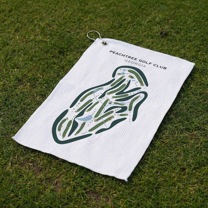 Peachtree Golf Club, Georgia - Printed Golf Courses