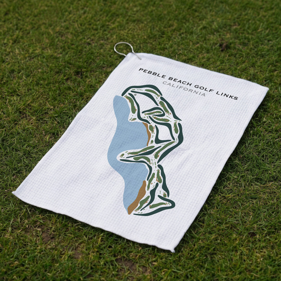 Pebble Beach Golf Links, California - Printed Golf Courses