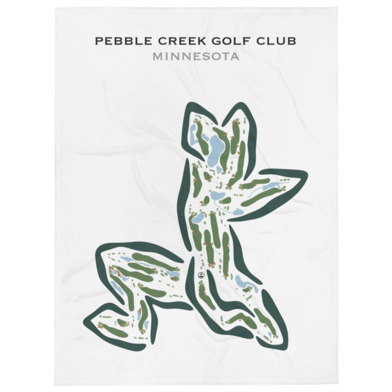 Pebble Creek Golf Club, Minnesota - Printed Golf Courses