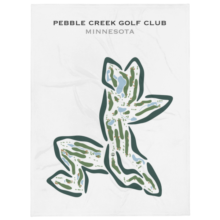 Pebble Creek Golf Club, Minnesota - Printed Golf Courses