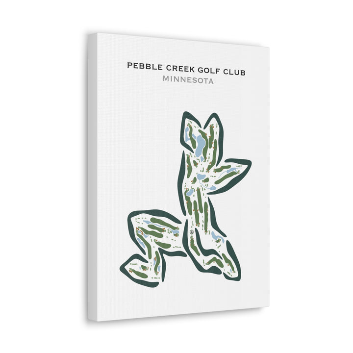 Pebble Creek Golf Club, Minnesota - Printed Golf Courses