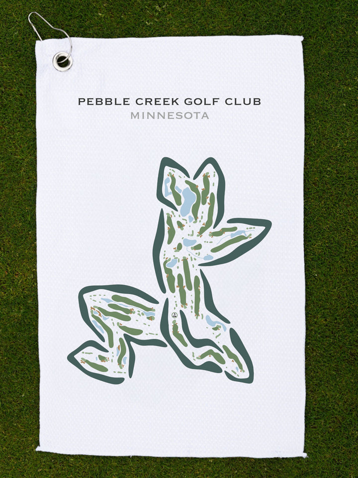 Pebble Creek Golf Club, Minnesota - Printed Golf Courses