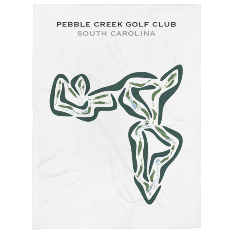 Pebble Creek Golf Club, South Carolina - Printed Golf Courses