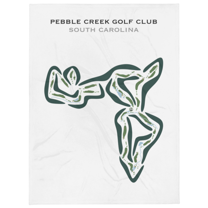 Pebble Creek Golf Club, South Carolina - Printed Golf Courses