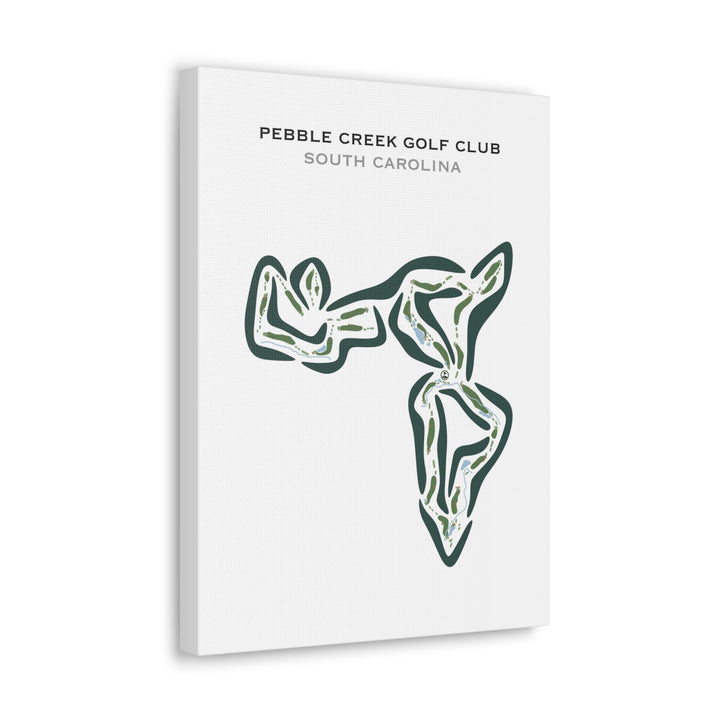 Pebble Creek Golf Club, South Carolina - Printed Golf Courses