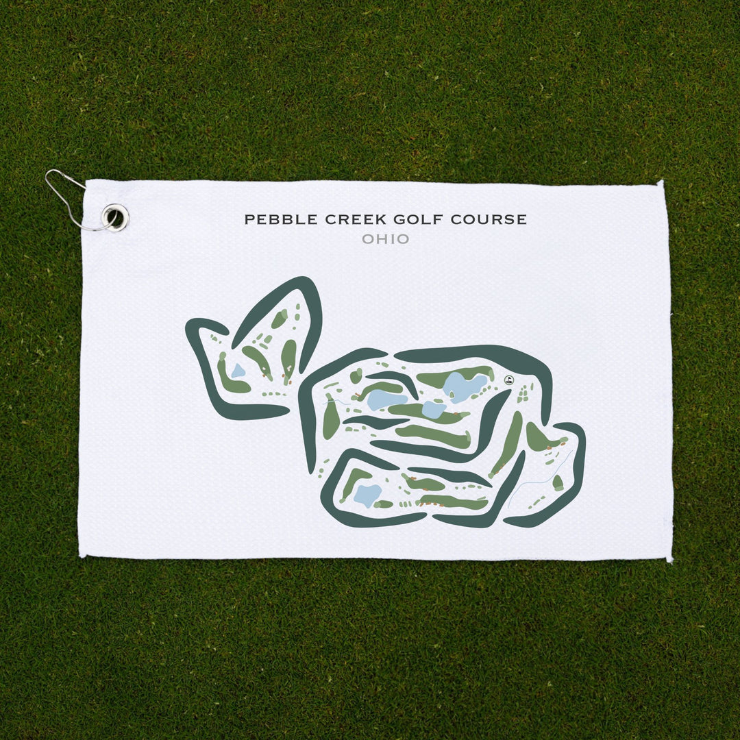 Pebble Creek Golf Course, Ohio - Printed Golf Courses