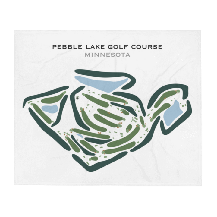 Pebble Lake Golf Course, Minnesota - Printed Golf Courses