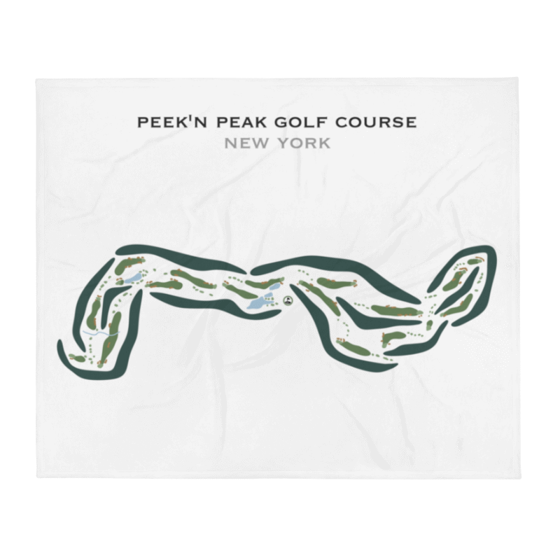 Peek'n Peak Golf Course, New York - Printed Golf Courses