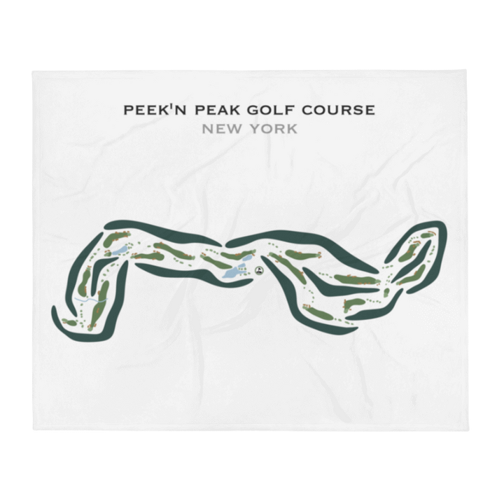 Peek'n Peak Golf Course, New York - Printed Golf Courses