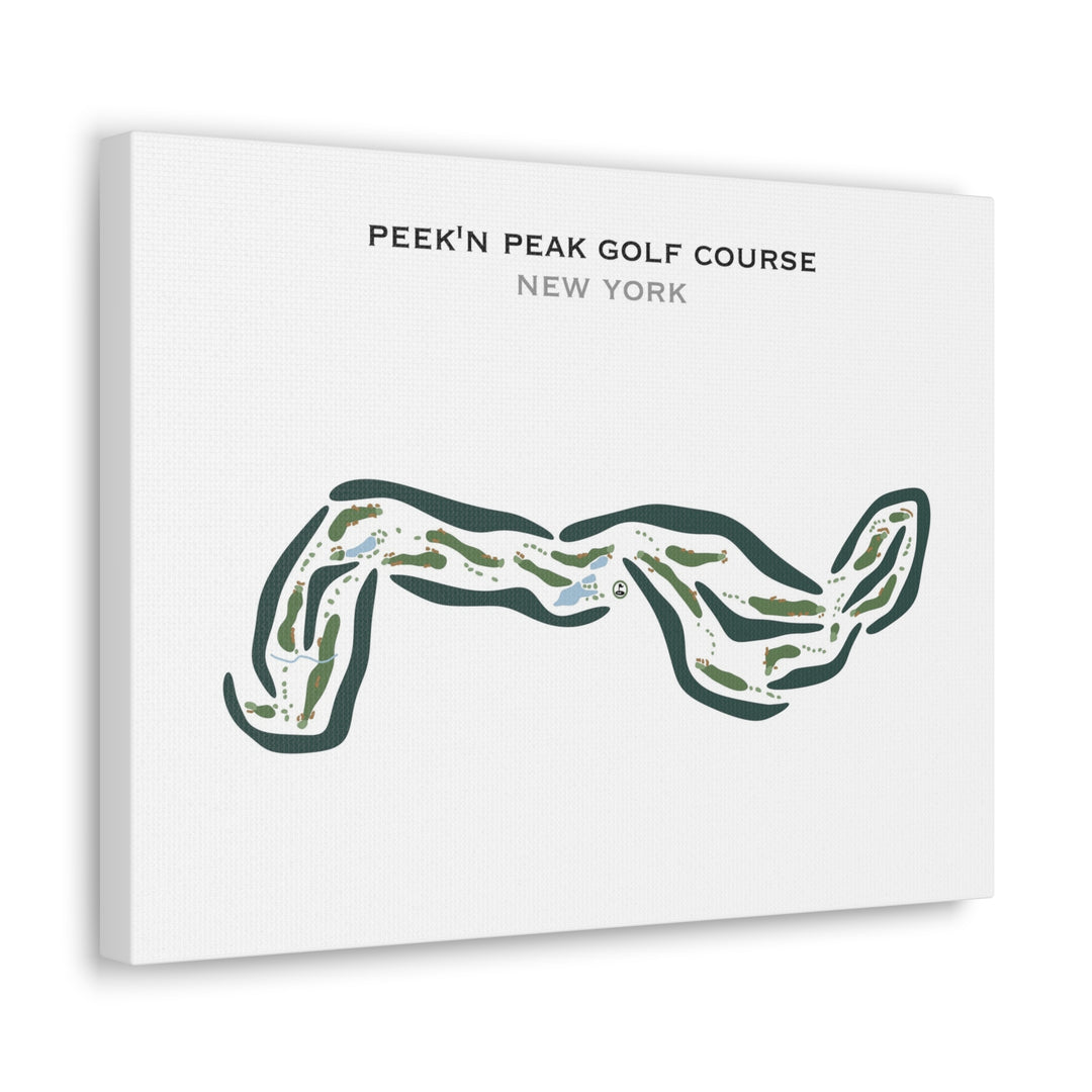 Peek'n Peak Golf Course, New York - Printed Golf Courses