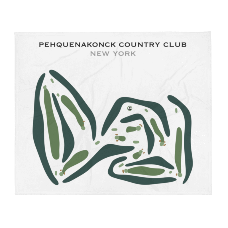 Pehquenakonck Country Club, New York - Printed Golf Courses