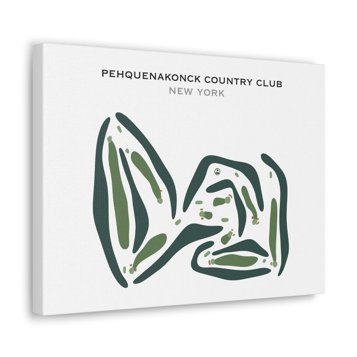 Pehquenakonck Country Club, New York - Printed Golf Courses