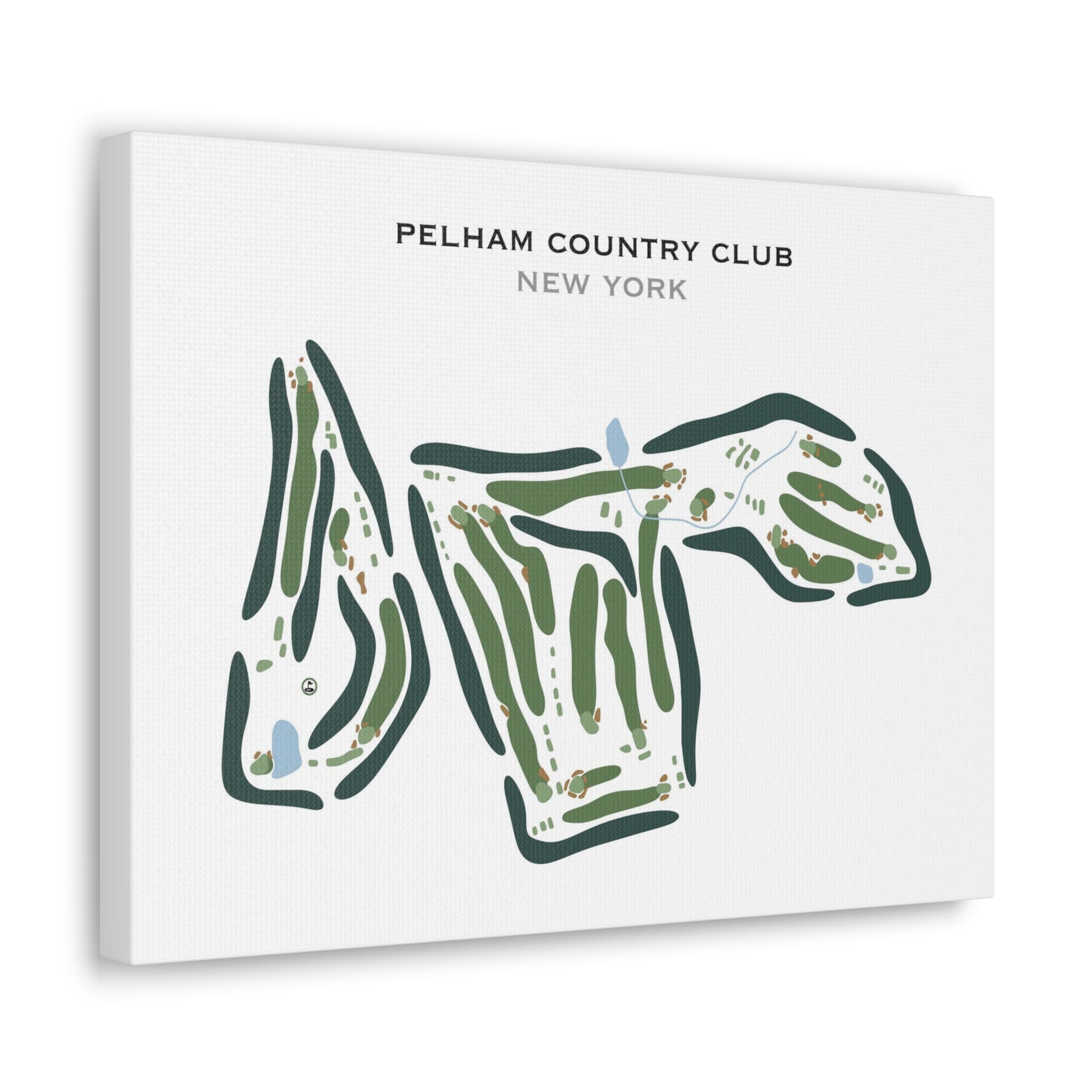 Buy The Best Printed Golf Course Pelham Country Club, New York - Golf 